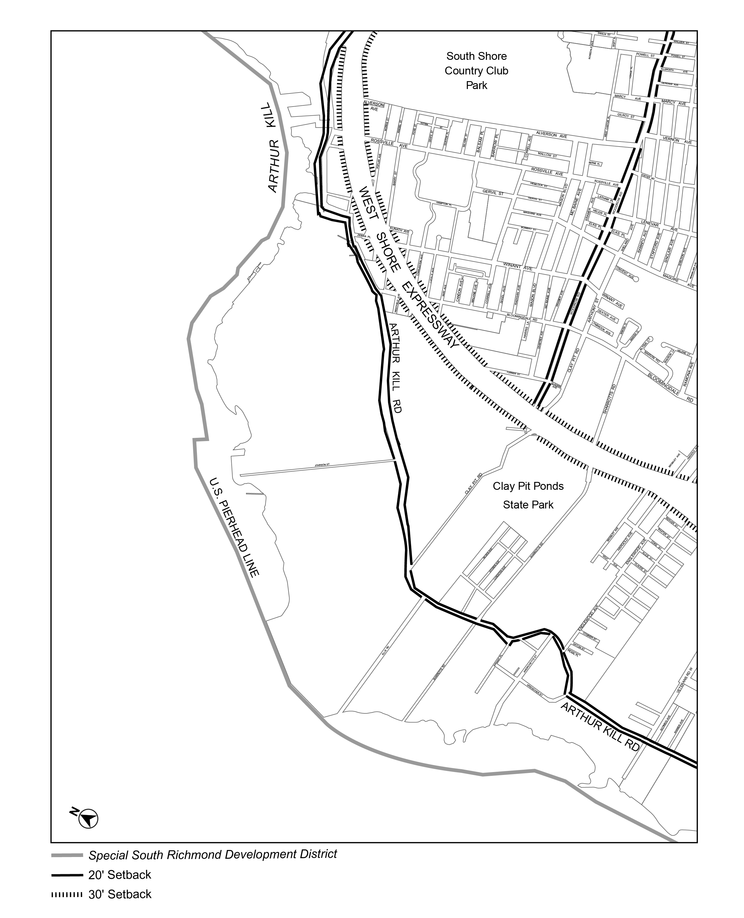 Article X, Chapter 7, Appendix A, Map 2.1 amended per N 230112 ZRR (South Richmond Zoning Relief) adopted by City Council 11/2/23