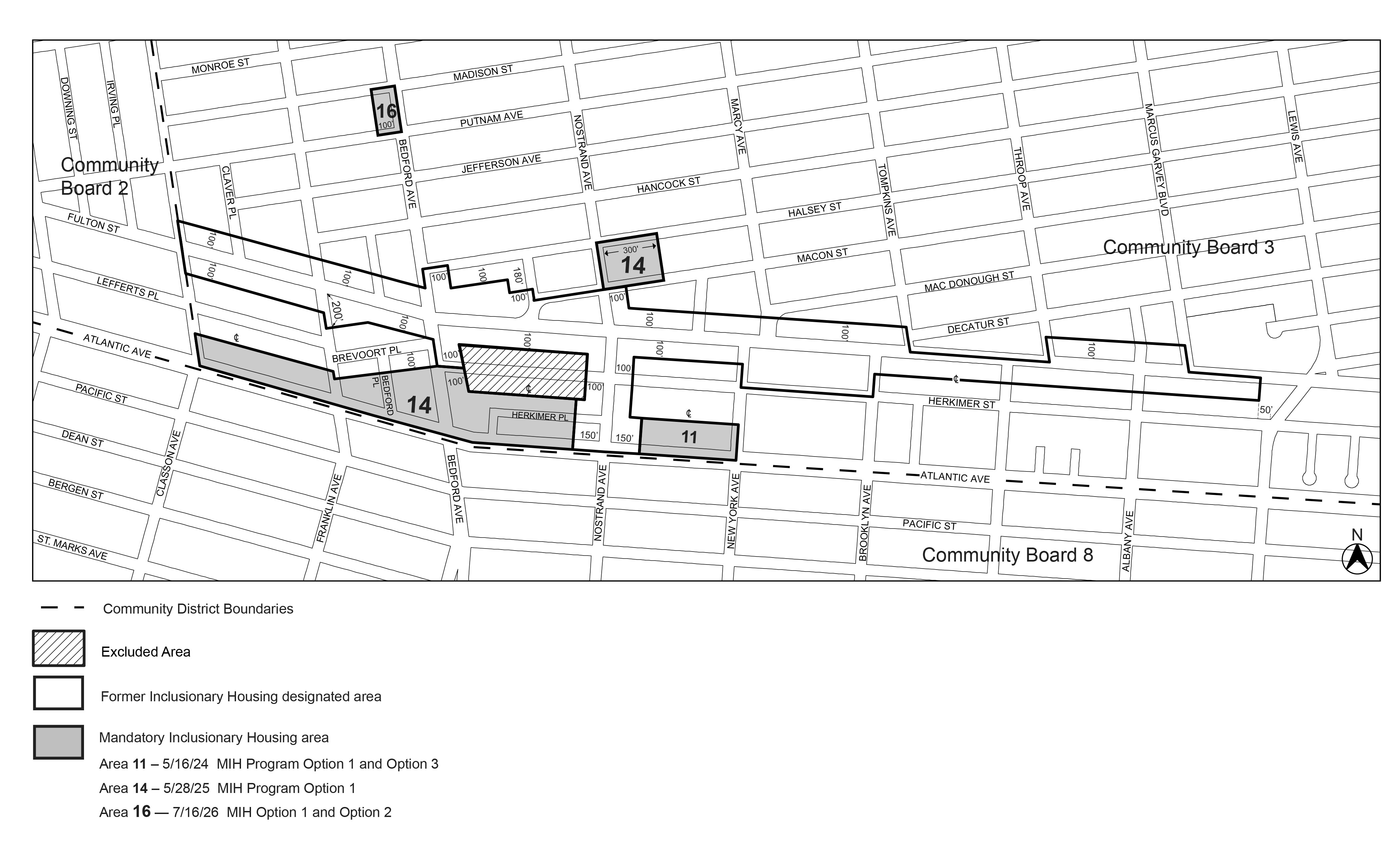 Brooklyn CD 3, Map 1