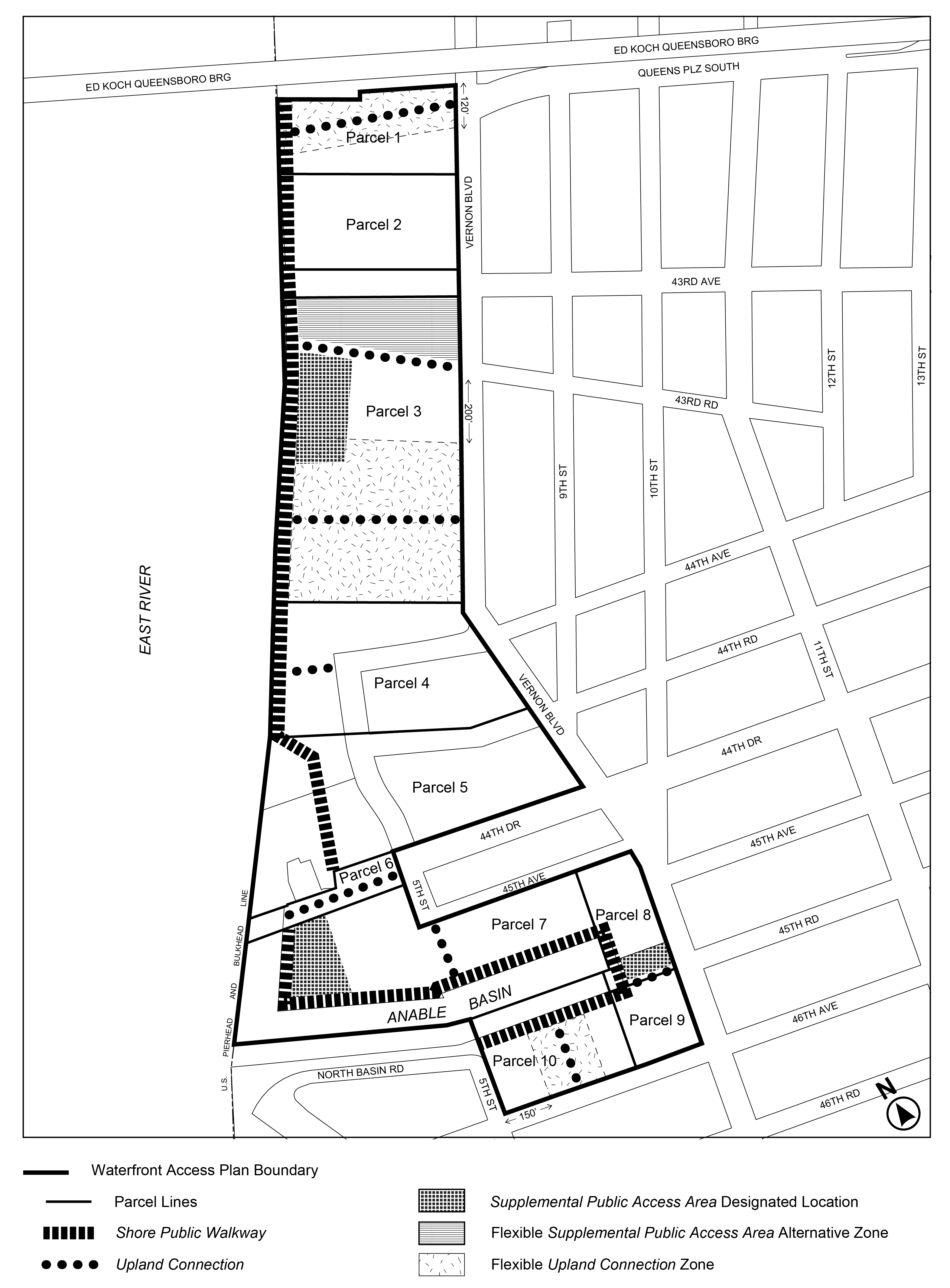 Map 4_Northern Hunters Point WF Subdistrict Plan Maps_Public Access Elements Designation