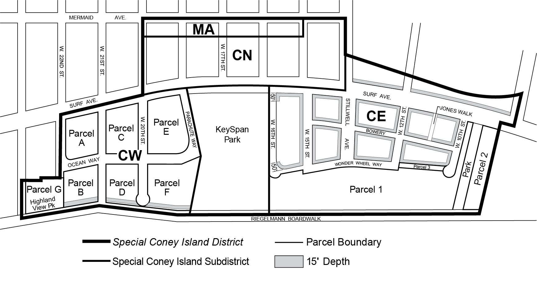 Map 2 - Mandatory Ground Floor Use Requirements