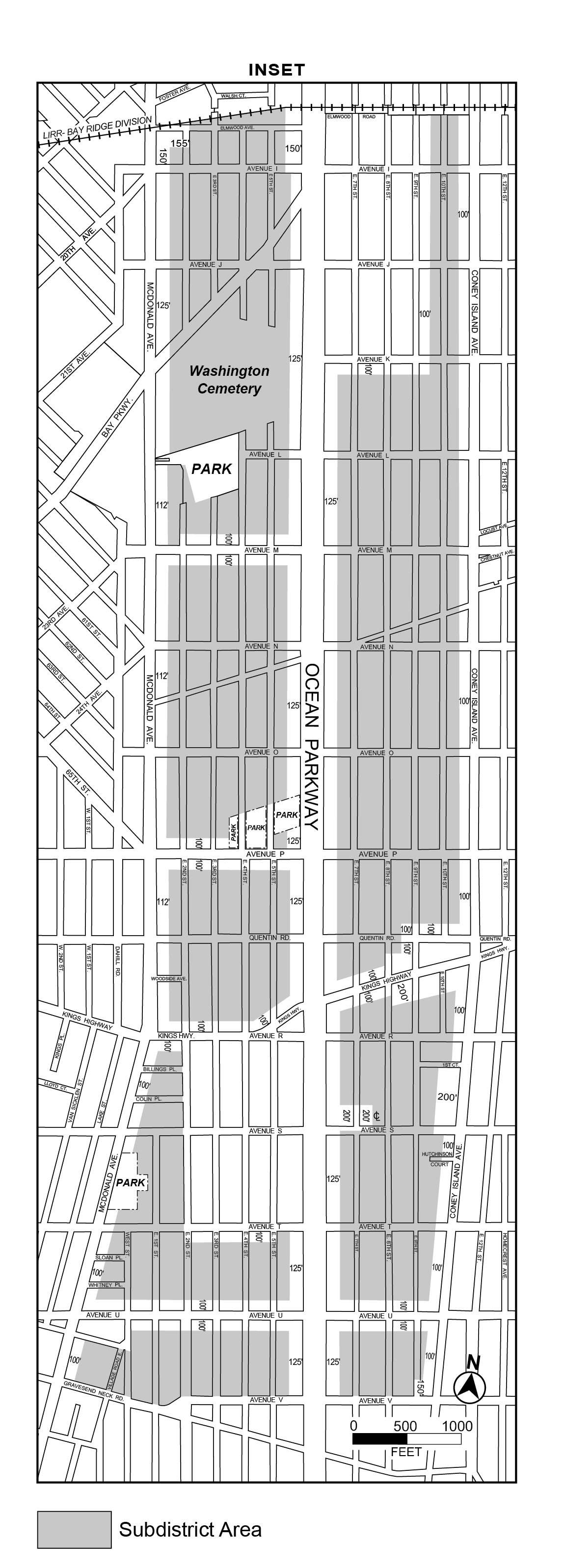 Article XI, Chapter 3, Appendix A - Special Ocean Parkway District 