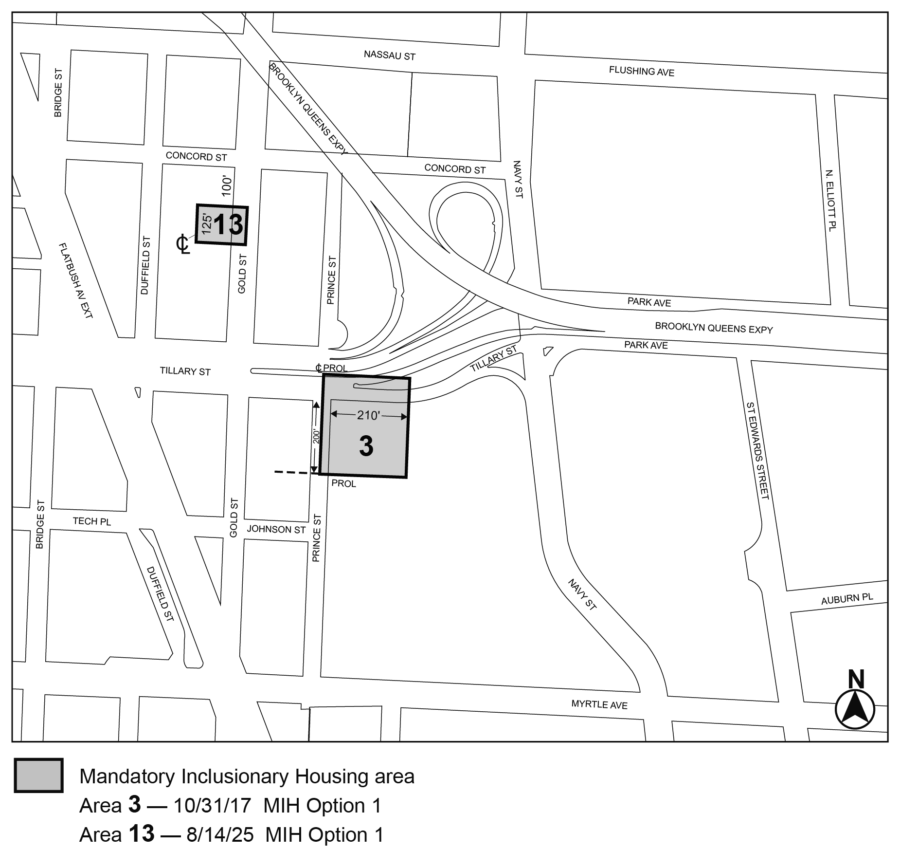 Added MIH area 14 to APPENDIX F, BK CD 2, Map 7, adopted 14th August, 2025 per 236 Gold Street (N 250030 ZRK)