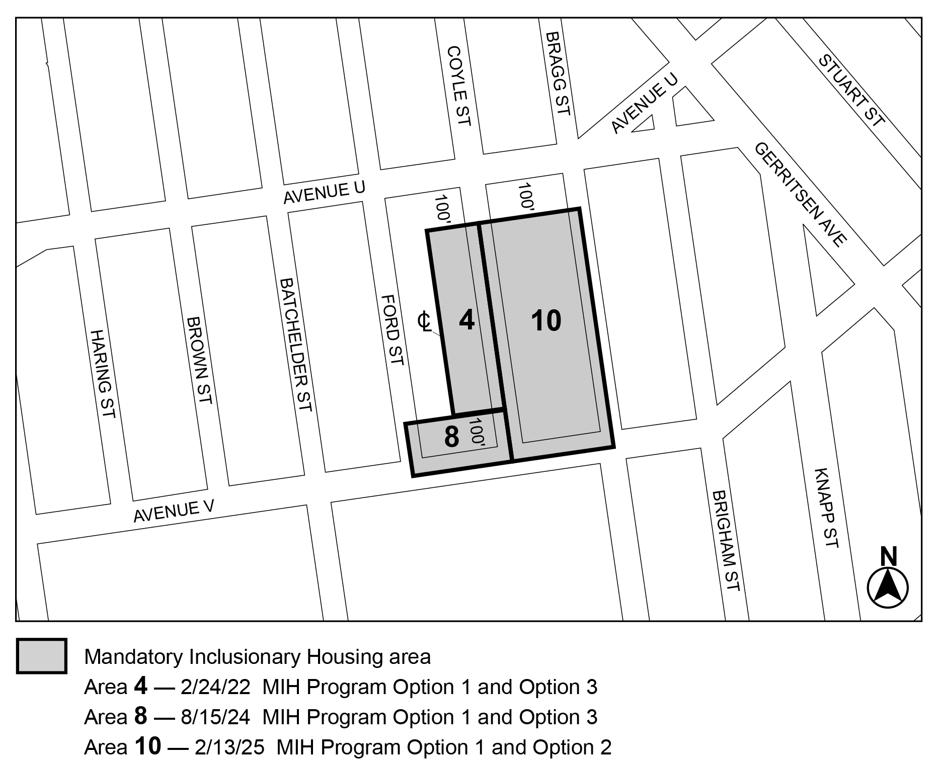 Added APPX F, BK, CD 15, Map 4, MIHa 10 (per 2185 Coyle St, N 230249 ZRK), adopted on 13 February, 2025