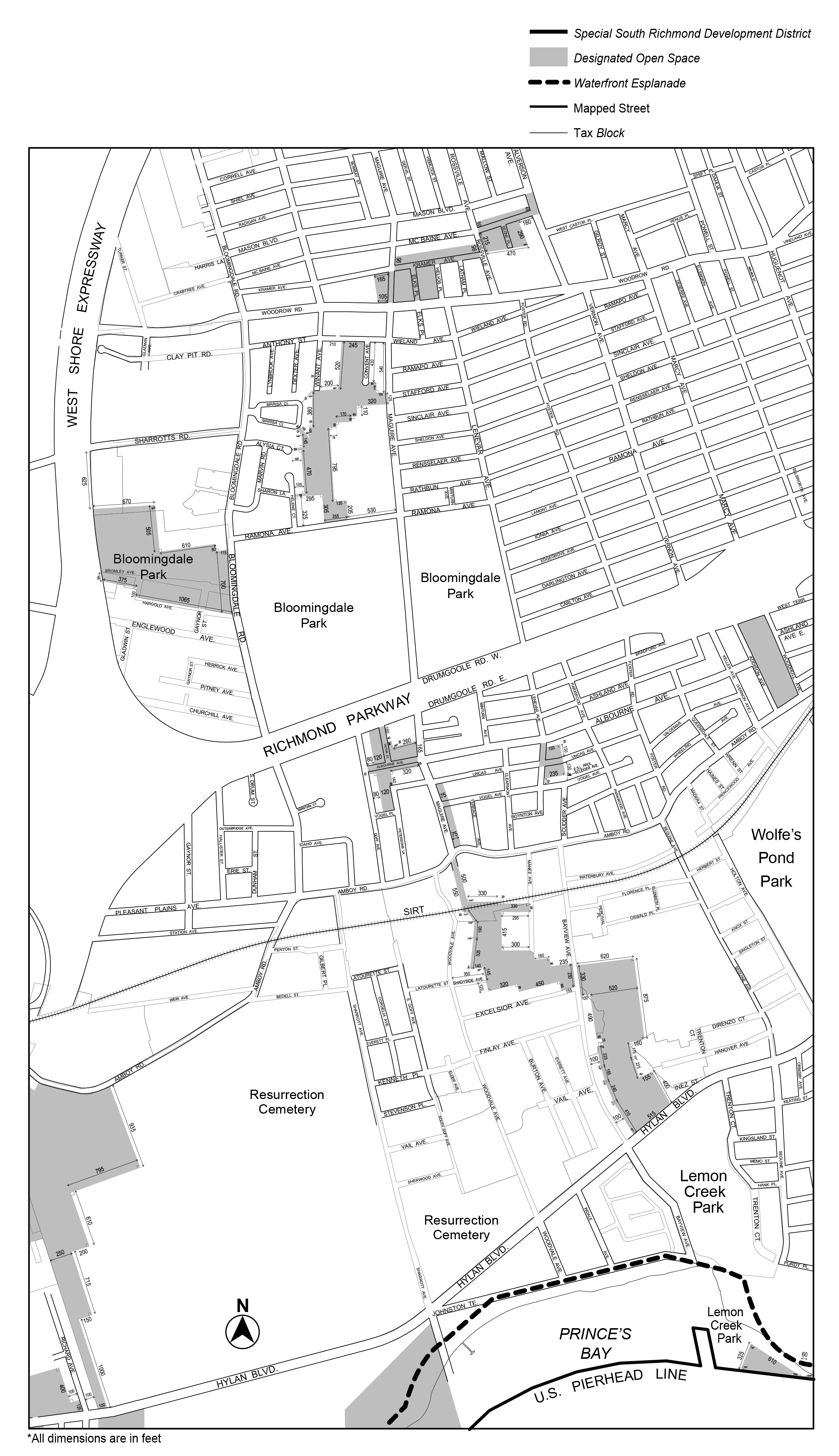 Designated Open Space, Map 3.2