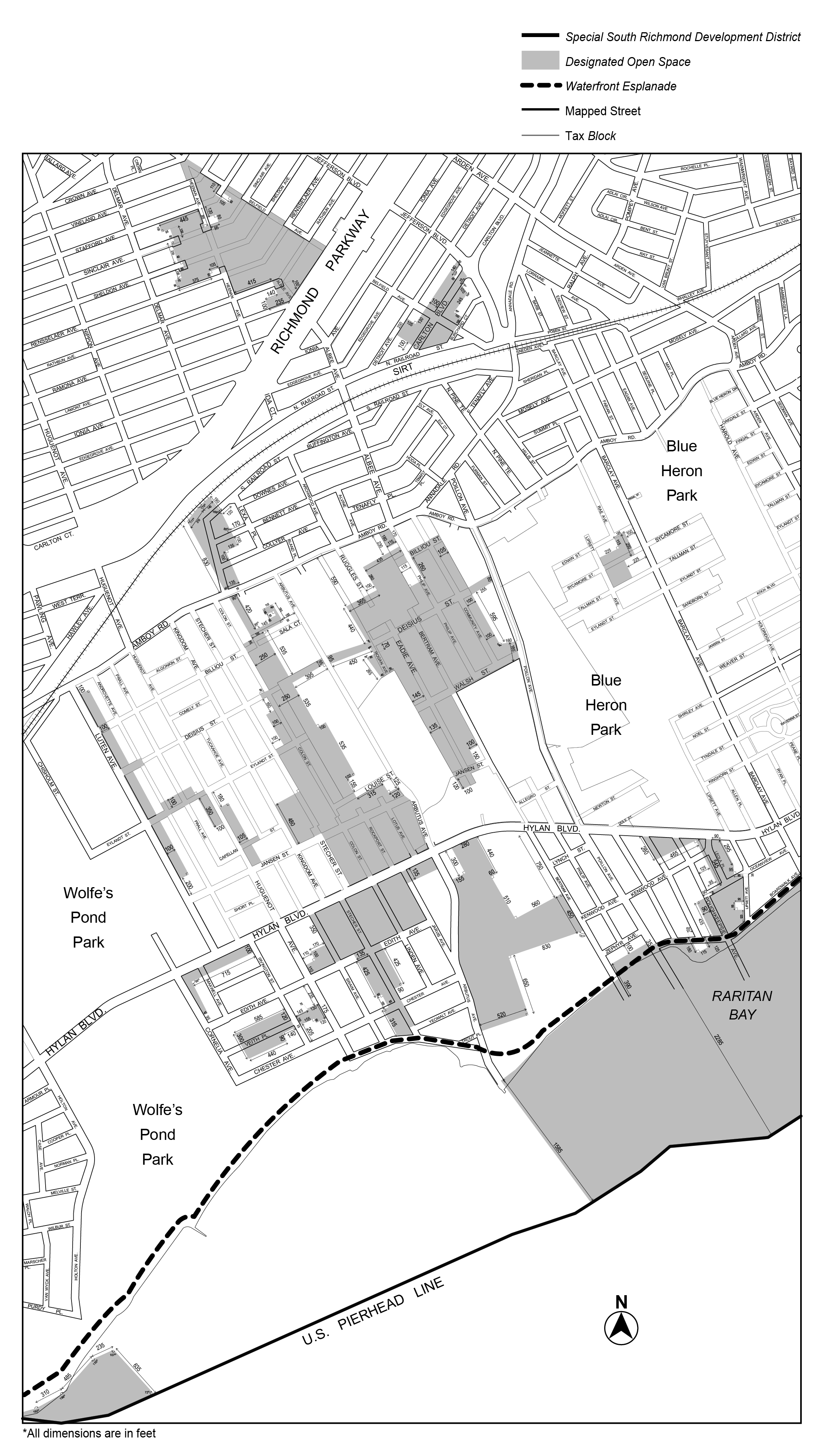 Open Space Network - Designated Open Space, Map 3.3